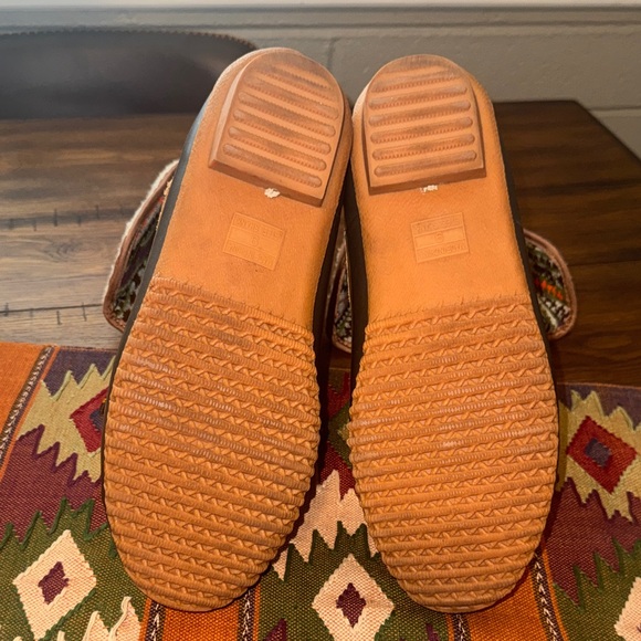 Khombu Multicolor Winter/Rain Duck Boots with leather & Fair Isle pattern size 9 - Picture 5 of 9